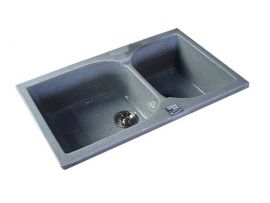 Chậu rửa chén Việt Mỹ đá nhân tạo S2N - 16  /Size: 885 x 485 x 210 mm