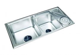 Chậu rửa chén Việt Mỹ inox H.9848R