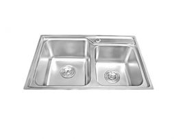 Chậu rửa chén Winland inox E01 (680 x 440 x 230mm)