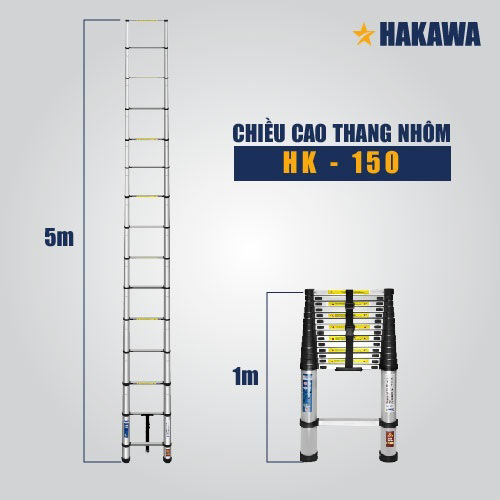 Lợi ích của thang nhôm rút đơn Hakawa HK-138
