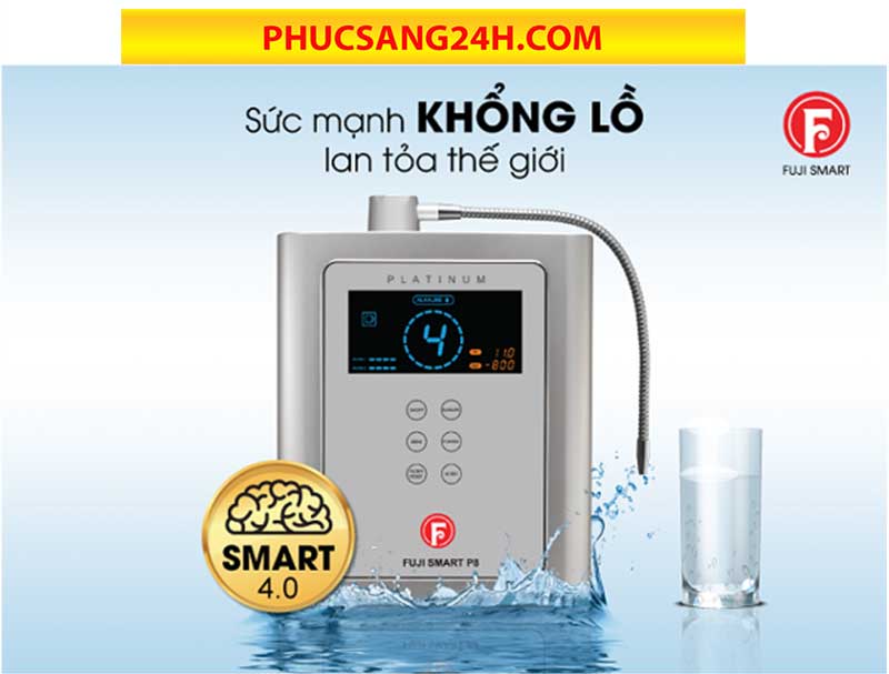 Máy điện giải ion kiềm Fuji Smart P8