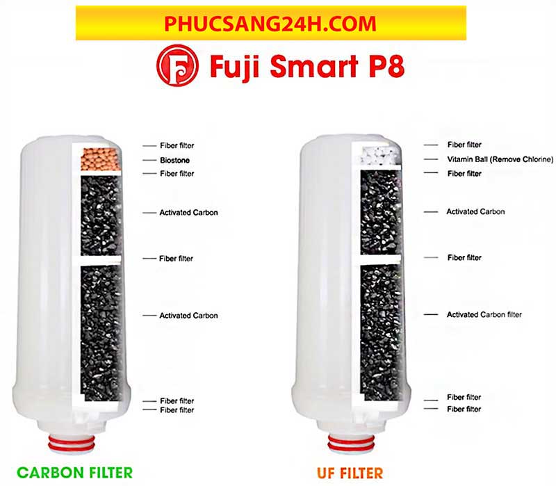 Máy điện giải ion kiềm Fuji Smart P8