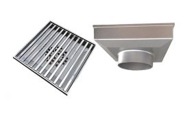 Phễu thoát sàn sân vườn inox 304 GL250DN168-SV1