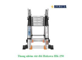 Thang nhôm rút gọn đôi Hakawa HK-250 (5.0m)