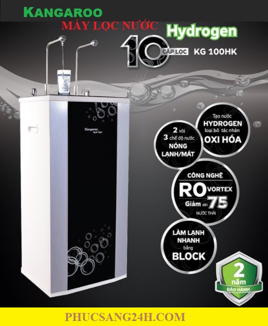 Tính năng nổi bật của máy lọc nước Kangaroo Hydrogen KG100HK