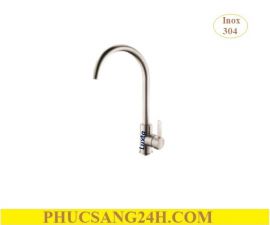 Vòi rửa chén nóng lạnh âm chậu inox 304 Luxta L3219