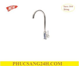 Vòi rửa chén nóng lạnh âm chậu inox 304 Luxta L3219S