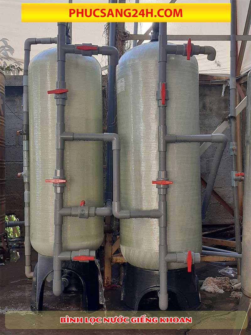 Máy lọc nước giếng khoan mang lại nguồn nước sạch cho gia đình sử dụng