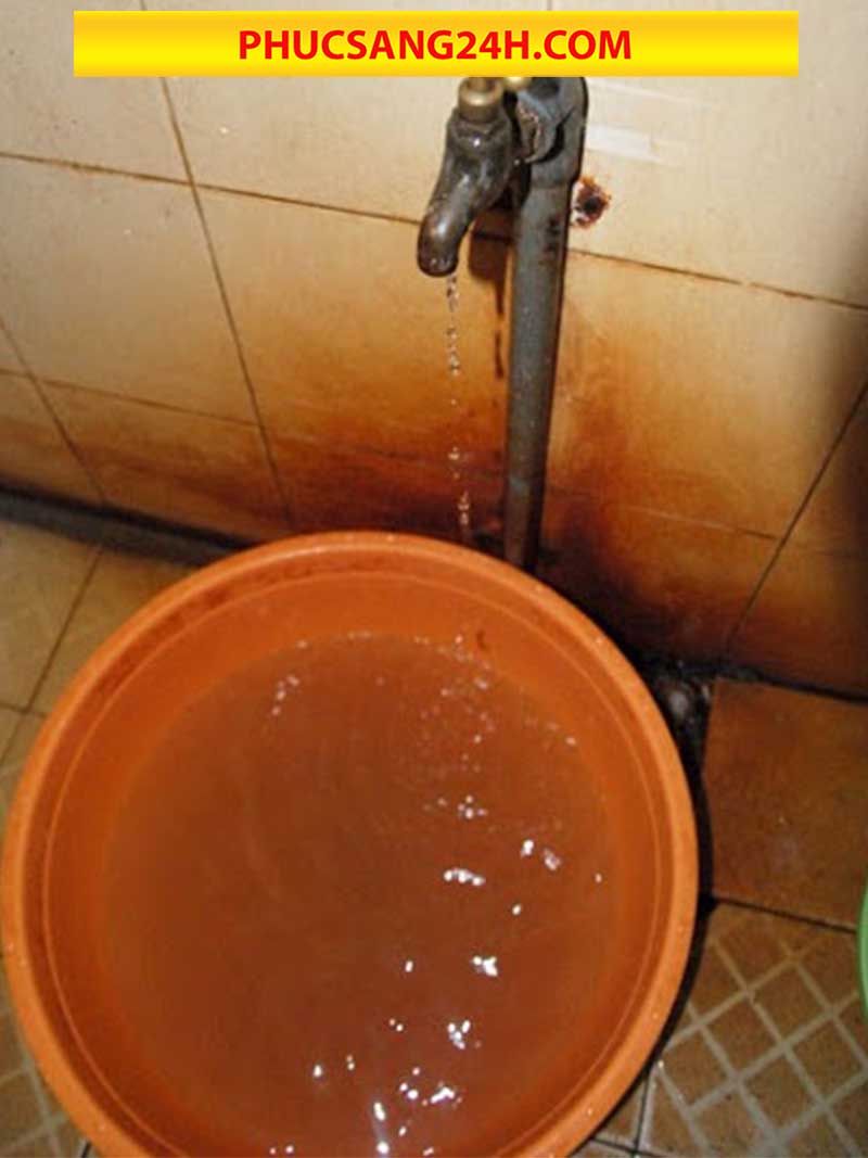 Các tác hại khi sử dụng nước nhiễm phèn chưa qua xử lý: