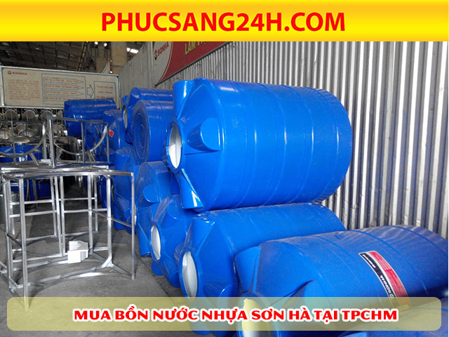 Bồn nước nhựa Sơn Hà do Phucsang24h.com phân phốiđều đảm bảo là hàng chính hãng 100%
