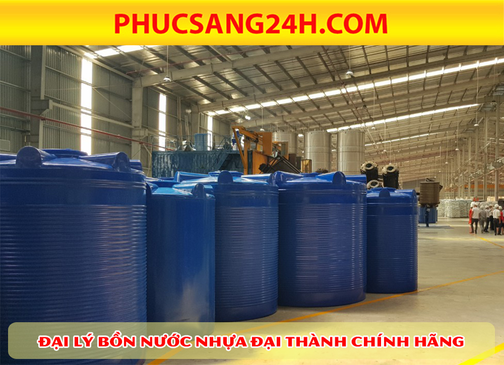 Bồn nước nhựa Đại Thành chính hãng