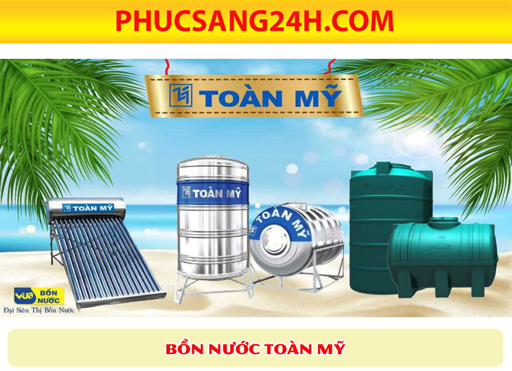 Phucsang24h.com - Điểm bán bồn nước Toàn Mỹ chính hãng giá rẻ nhất tại tphcm