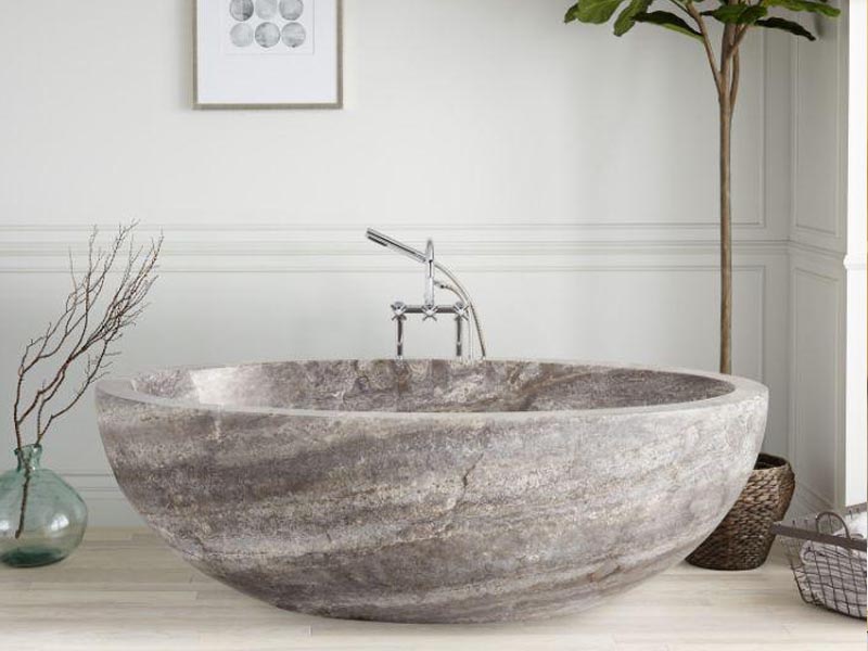 Bồn tắm được làm từ đá nhân tạo