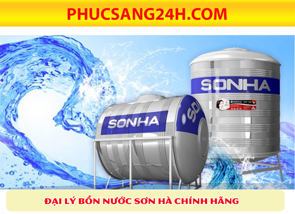 Phucsang24h.com - Đại lý bồn nước Sơn Hà chính hãng số 1 tại Tphcm