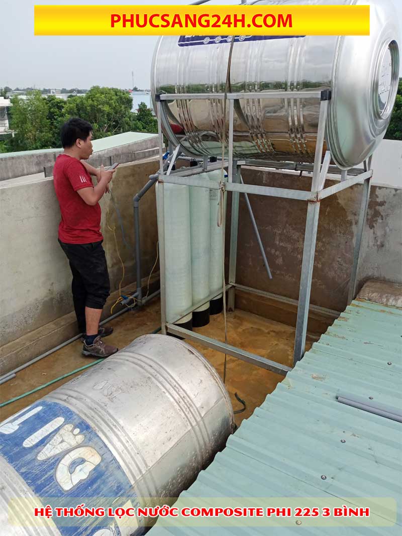 Phúc Sang - Địa chỉ lắp đặt hệ thống lọc nước giếng khoan số 1 tại HCM