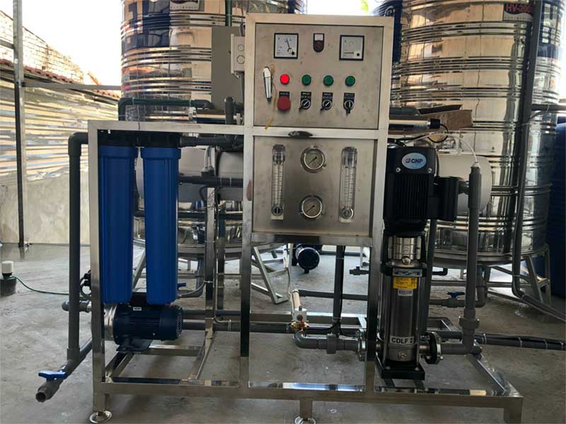 Hệ thống máy lọc nước tinh khiết công nghiệp RO 5000l/h