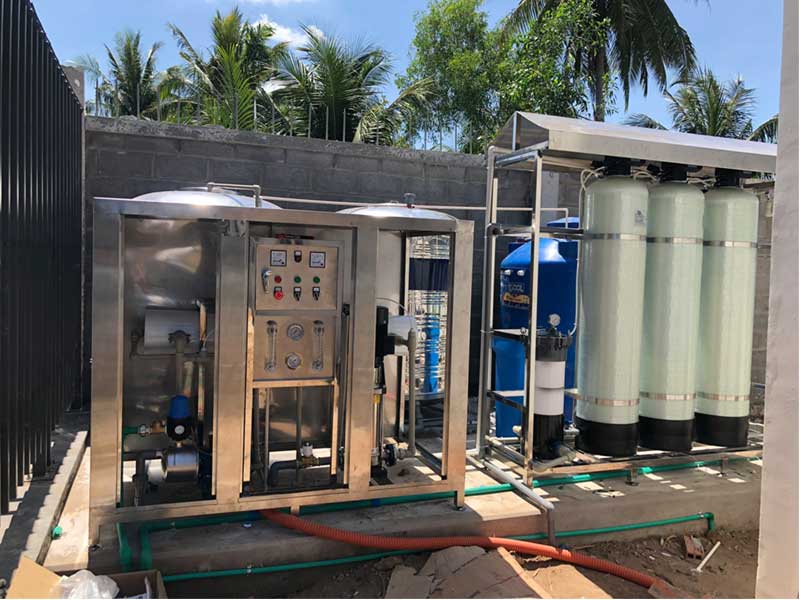 Hệ thống máy lọc nước tinh khiết công nghiệp RO 1250l/h