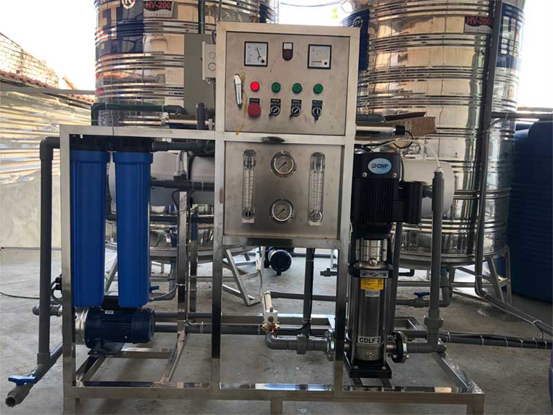 Hệ thống máy lọc nước tinh khiết công nghiệp RO 4000l/h