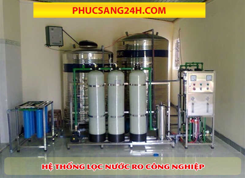Hệ thống máy lọc nước tinh khiết công nghiệp Ro