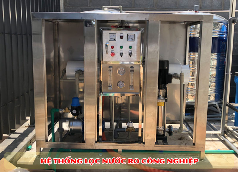 Hệ thống máy lọc nước tinh khiết công nghiệp RO 1500l/h