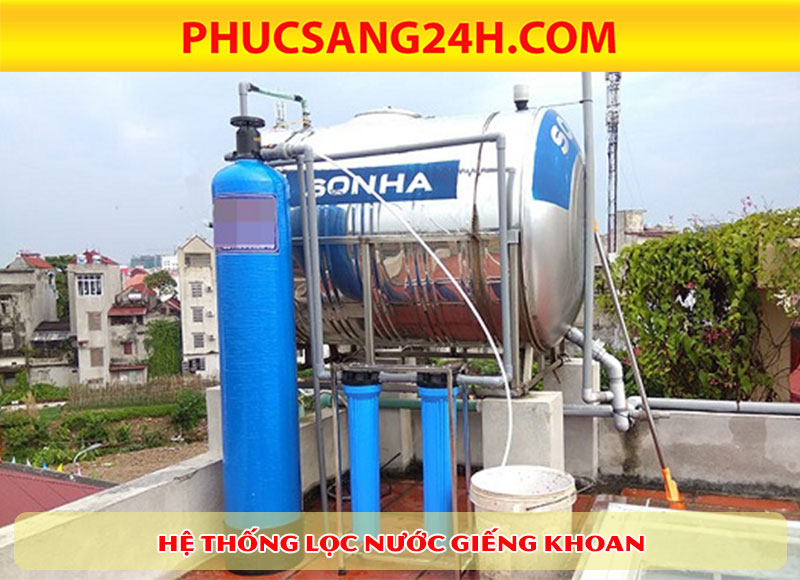 Sử dụng hệ thống lọc nước giếng khoan giúp loại bỏ hoàn toàn các kim loại nặng trong nước