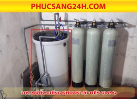 HỆ THỐNG LỌC NƯỚC GIẾNG KHOAN TẠI TIỀN GIANG