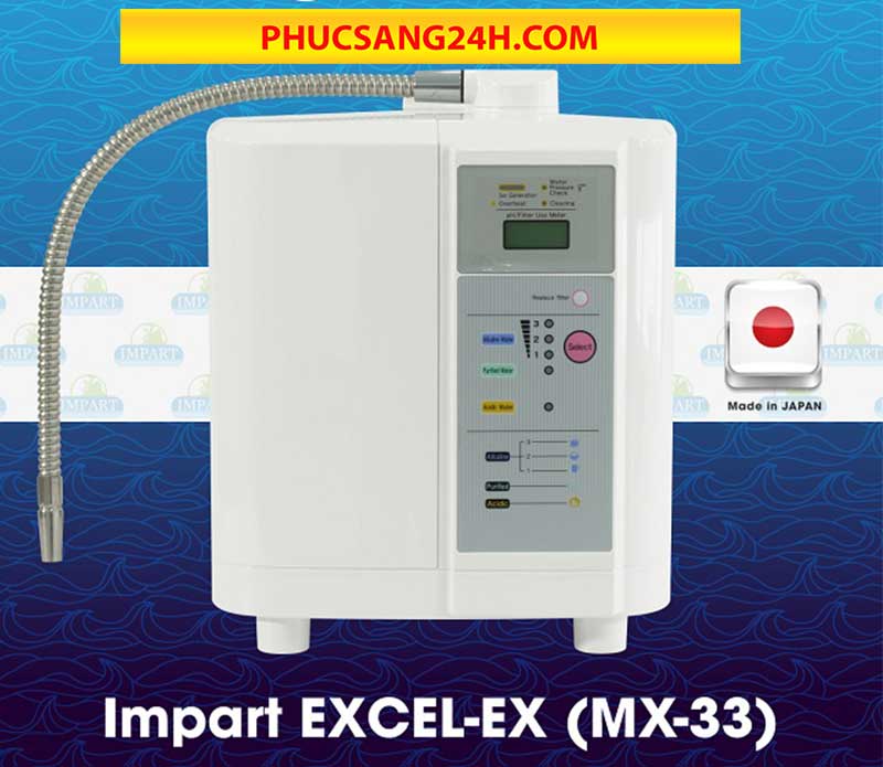 Máy điện giải ion kiềm Impart Excerl – EX (MX – 33)