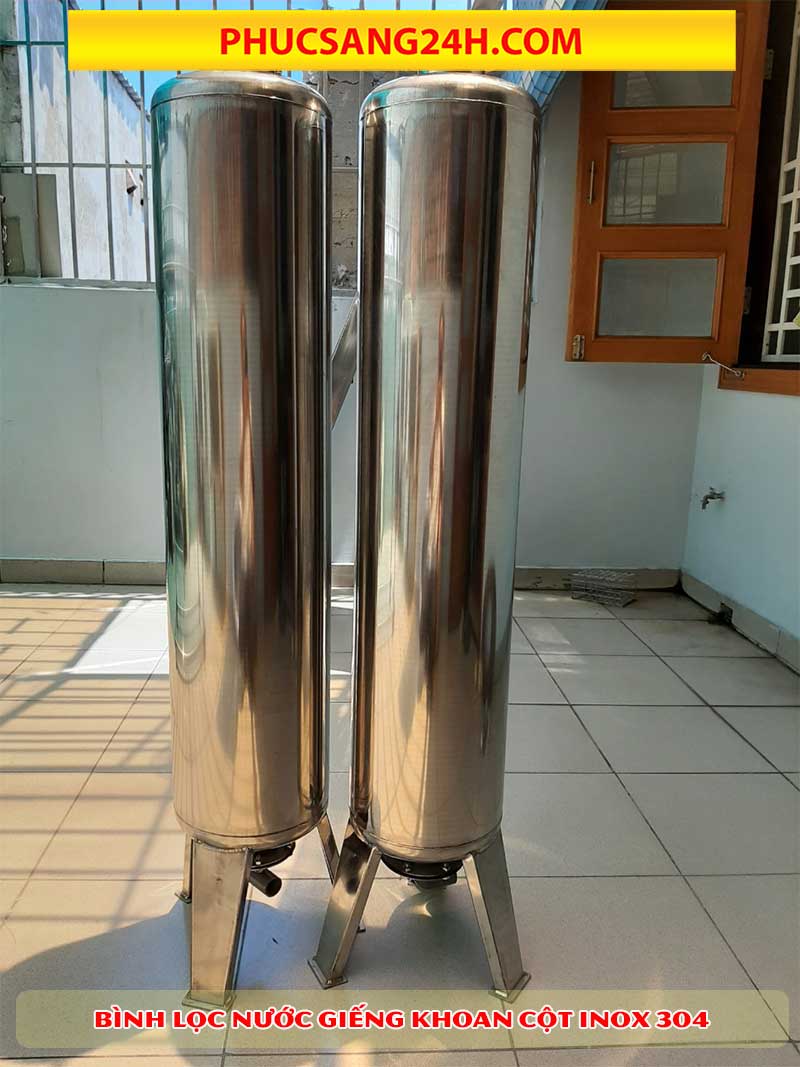 Máy lọc nước giếng khoan inox SUS 304 giá rẻ tại HCM