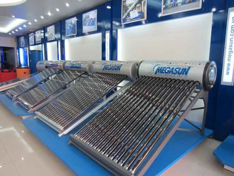 Máy năng lượng mặt trời Megasun 1824KAE 240L chuyên dùng cho bồn chứa nước sinh hoạt