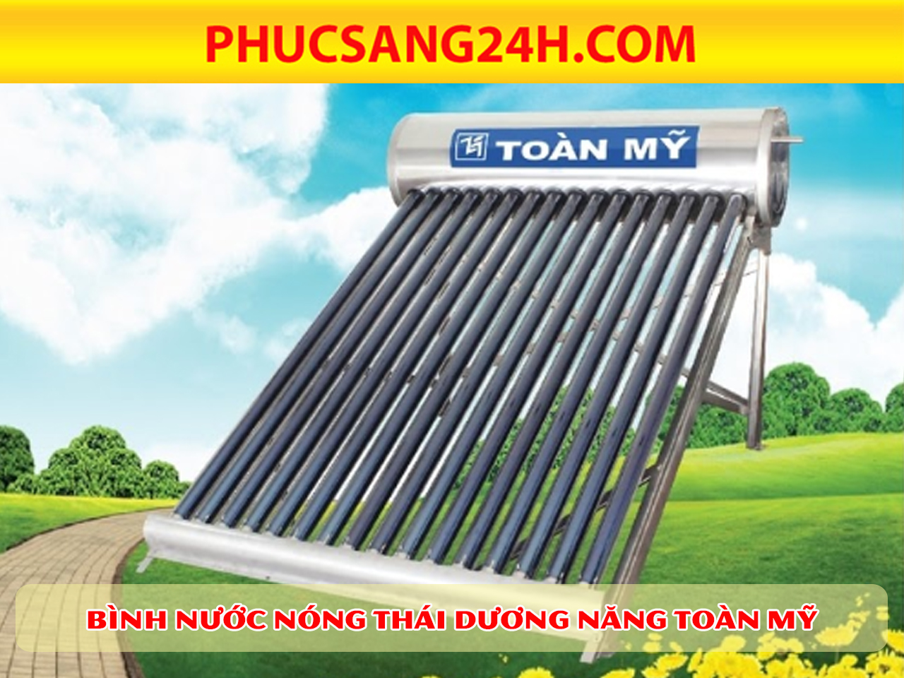 giá máy nước nóng năng lượng Toàn Mỹ