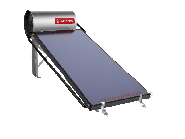 Máy năng lượng mặt trời Ariston 200 lít dạng tấm giá rẻ hcm bình dương