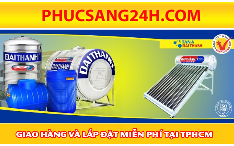 Phucsang24h.com - Địa chỉ bán bồn nước Đại Thành chính hãng số 1 tại Tphcm
