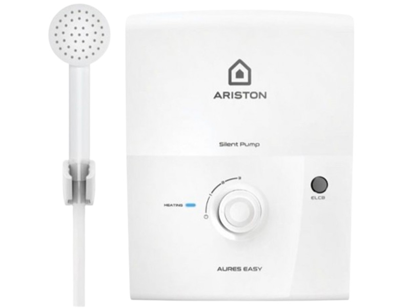 Tham khảo mẫu bình nước nóng Ariston Aures Easy 4.5P trực tiếp có bơm 2.0