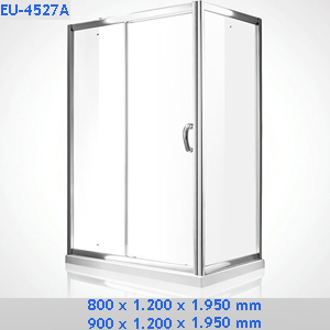 Vách kính nhà tắm Euroking EU-4527A (không đế)