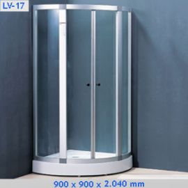 Vách kính nhà tắm Euroking LV-17